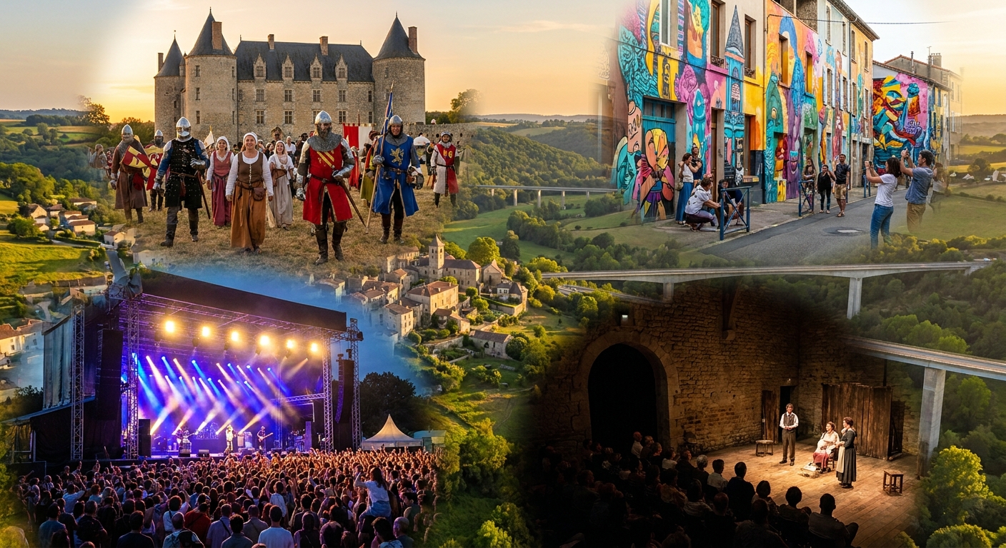 Guide des grands festivals et temps forts culturels de la Vienne